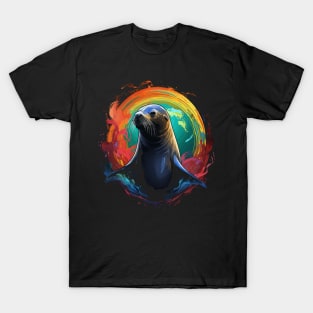 Sea Lion Earth Day T-Shirt